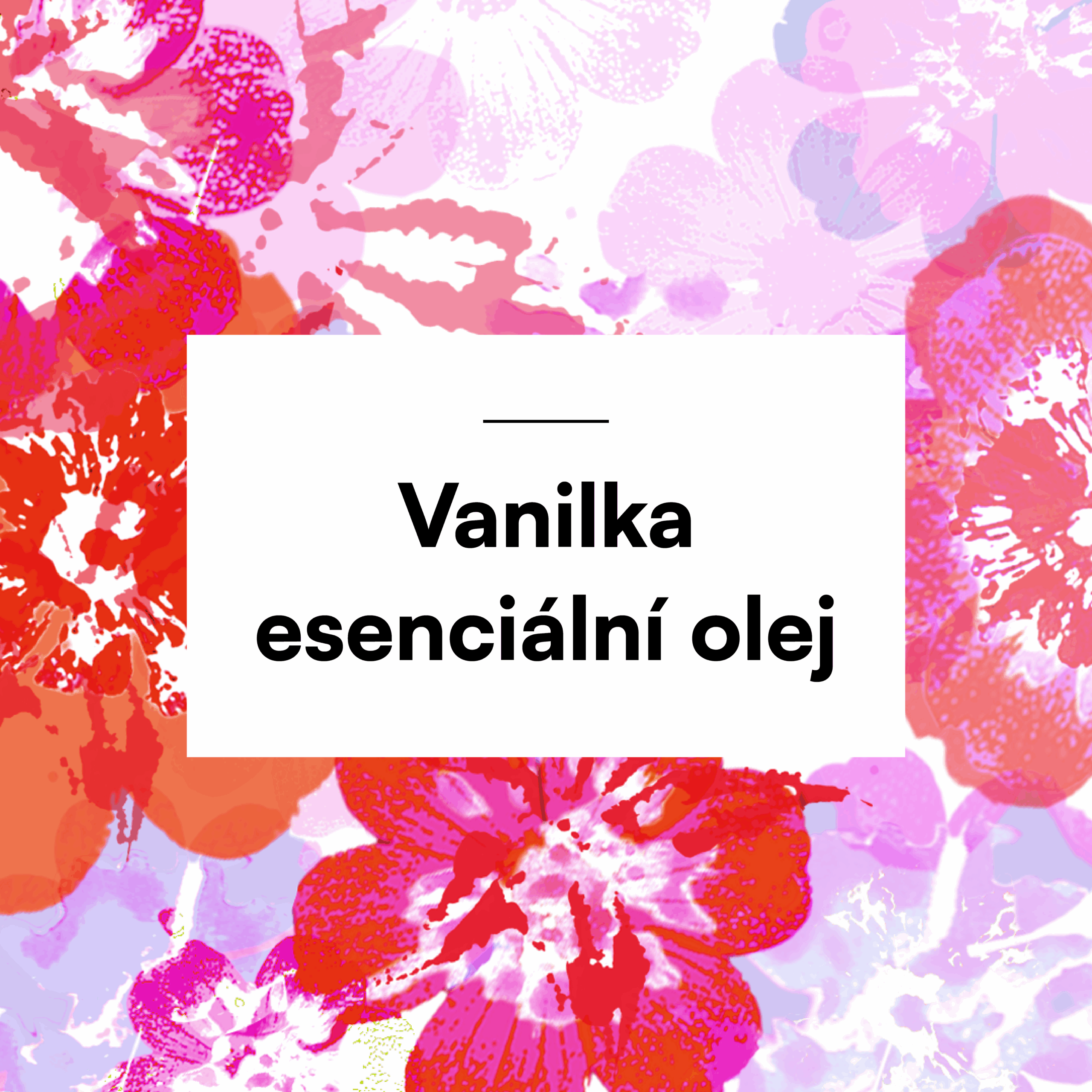 Esenciální olej Vanilka