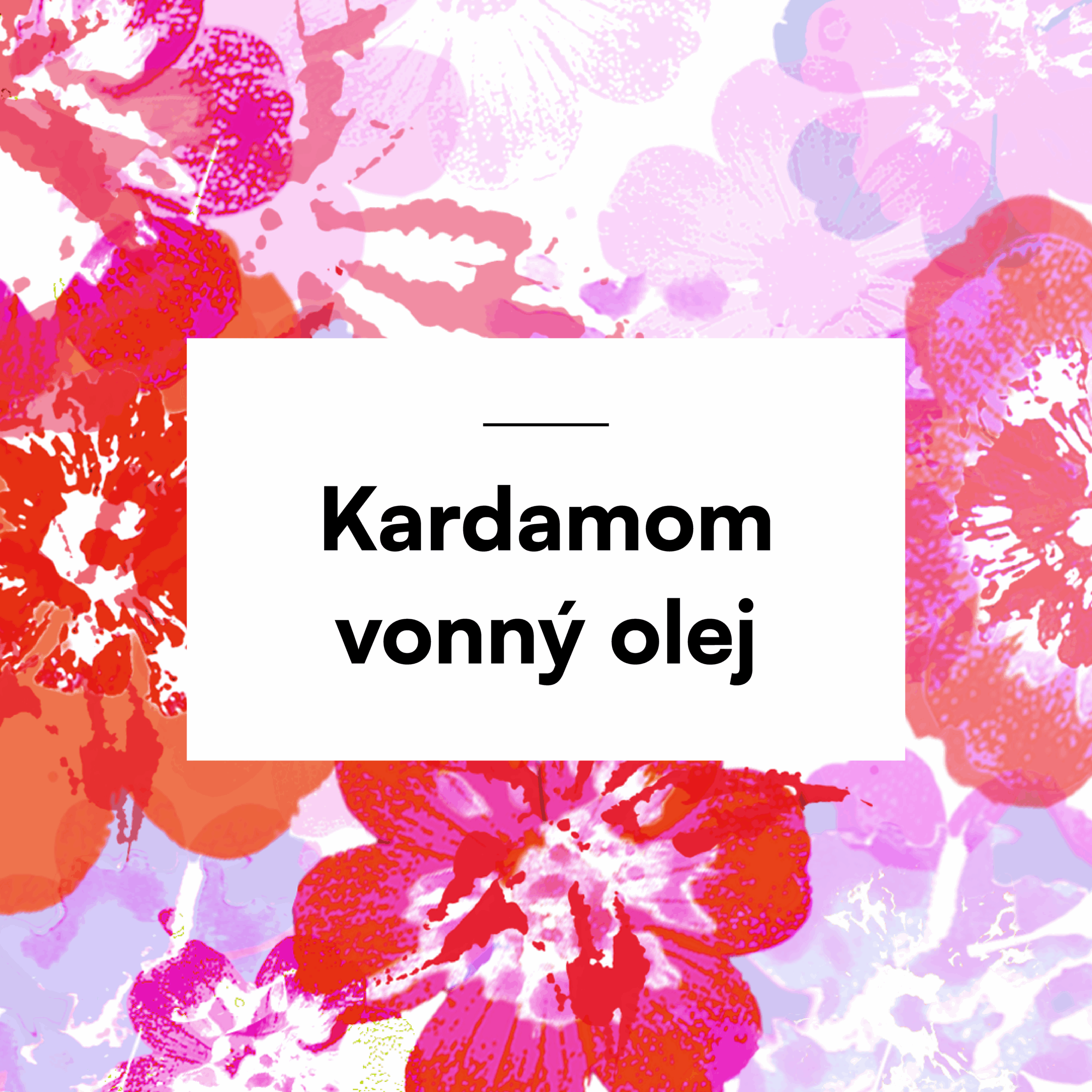 Vonný olej Kardamom -10 ml