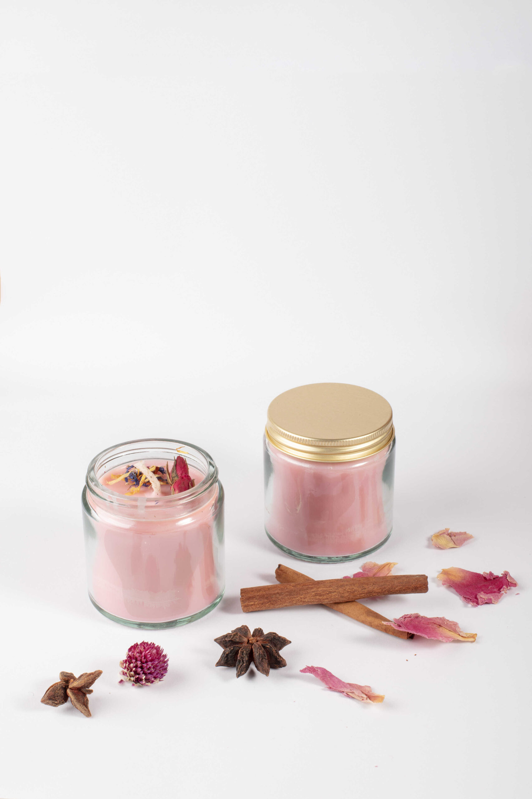 Vánoční Novinka: DIY balíček - vyrob si dvě růžové svíčky - Obrázek 2